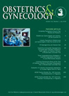OBSTETRICS AND GYNECOLOGY雜志封面